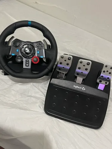 Vendo Kit Logitech G29 (Volante + Pedais + Câmbio)