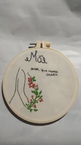 Quadro bordado a mão ?