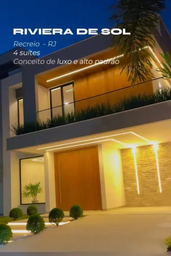 Riviera Del Sol: Casa 4 Suítes Direto c/ Proprietário