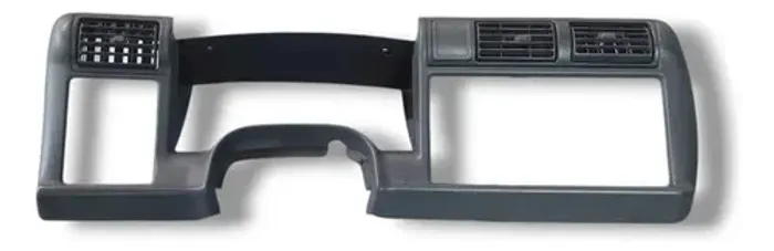 Moldura Painel Instrumento S10 Blazer 2001 A 2011 Detalhe Preto