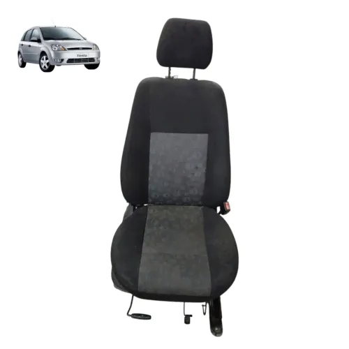 Banco Passageiro Dianteiro Direito Ford Fiesta 2005 2006 07 Preto