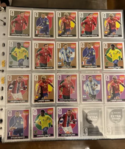 Figurinhas Legends CRAQUES Copa 2026