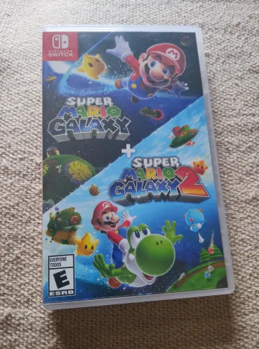 Mario Galaxy 1+2 - troca ou venda em Mario Wonder 