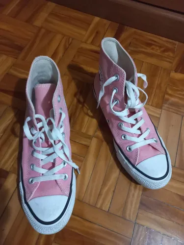 All star converse cano alto rosa 36/37