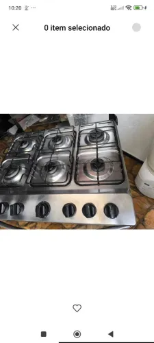 Fogão Brastemp 6 bocas