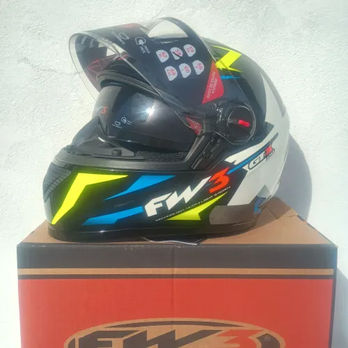 Capacete FW3 óculos interno 58