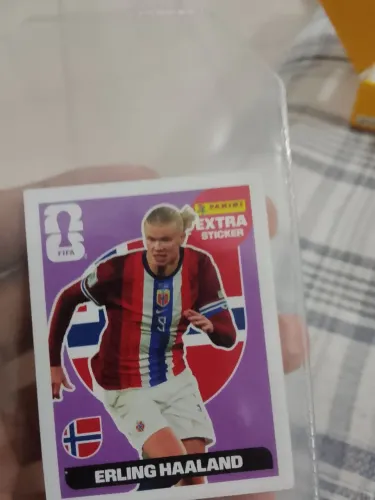 Figurinha legend haaland bordô