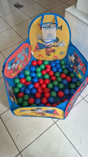 PISCINA DE BOLINHA DO MICKEY 