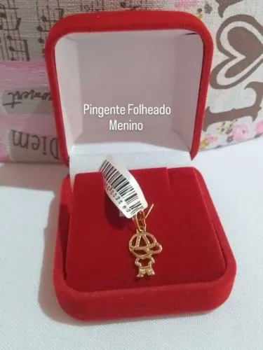 Pingente Folheado 1 Menino(a)