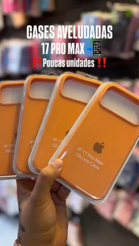 Cases De Silicone para iPhone 17 Pro Max