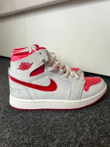 tênis nike air jordan 1 zoom cmft 2 edição Valentine's Day