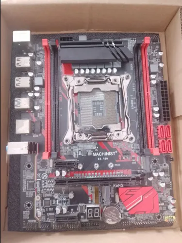 Placa mãe Machinist RS9 usado DDR4 para xeon - em ' ótimo estado de conservação s/espelho