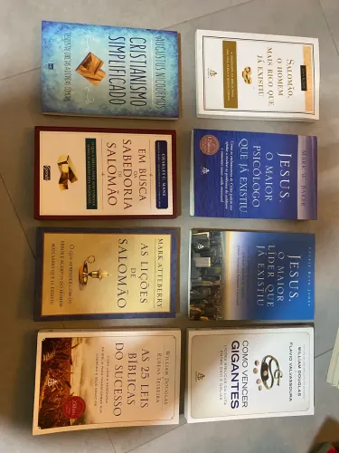 Kit 8 livros cristãos 