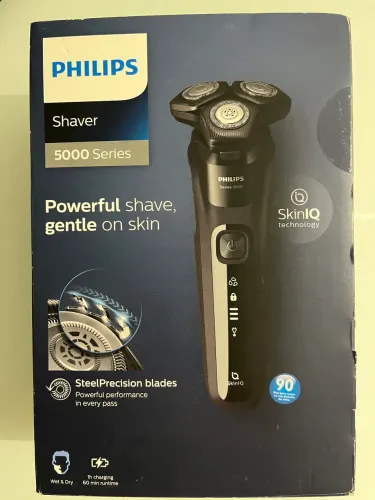 Barbeador Philips séries 5000 novo 