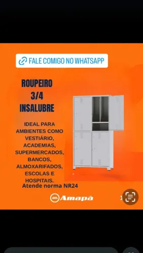 Roupeiro de aço, com 4 portas, 8 portas 1× portas 16 portas