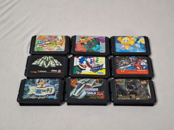 Jogos mega drive original japonês