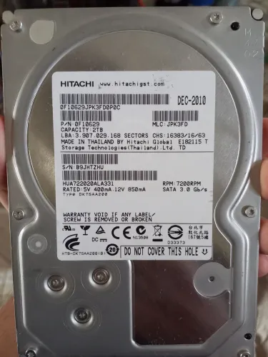 Hd interno 2tb