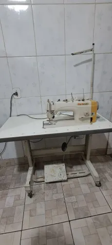 Máquina de costura reta direct drive