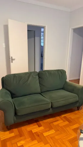 Vendo Par de Sofás Vintage (Anos 60/70) - Verde Musgo