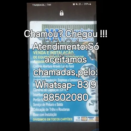 Manutenção  conserto em Motores de Portão.  domicílio.