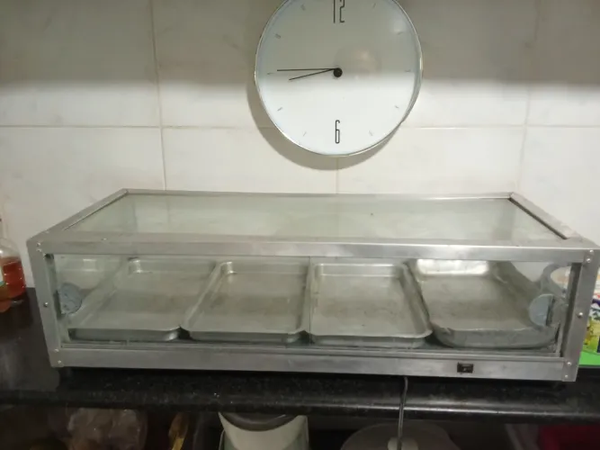Estufa salgados e tira gosto 