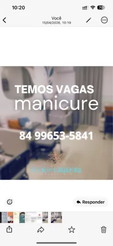 Vaga para Manicure