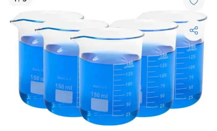 5 Copos de Becker 150ml