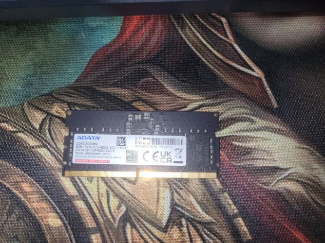 Memória RAM Adata SODIMM DDR5 8GB 5600MHz para Notebook