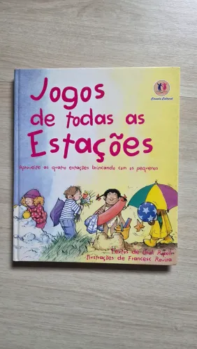Livro Infantil Jogos De Todas As Estações (Ótimo Estado)