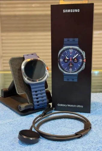 Samsung Galaxy Watch Ultra 2025, cor azul, NOVO, garantia de 2 anos pela Samsung, com NF.