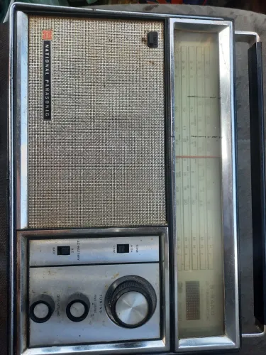 Rádio Nattional Panasonic 5 faixas Raro