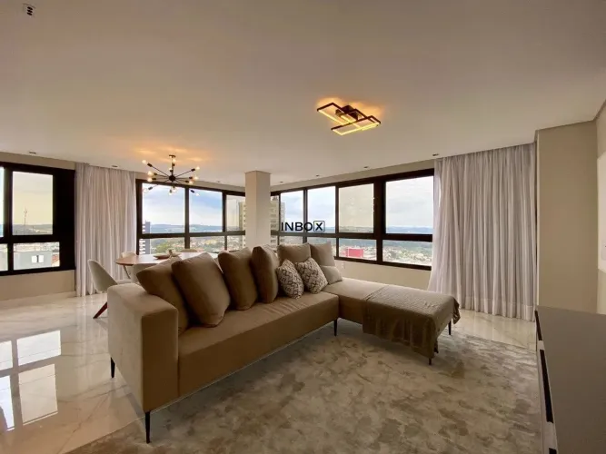 INBOX CIA IMOBILIÁRIA VENDE em Bento Gonçalves apartamento de 03 quartos totalmente mobili