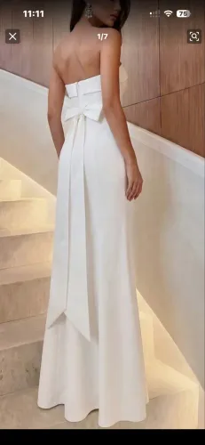Vestido longo branco nunca usado
