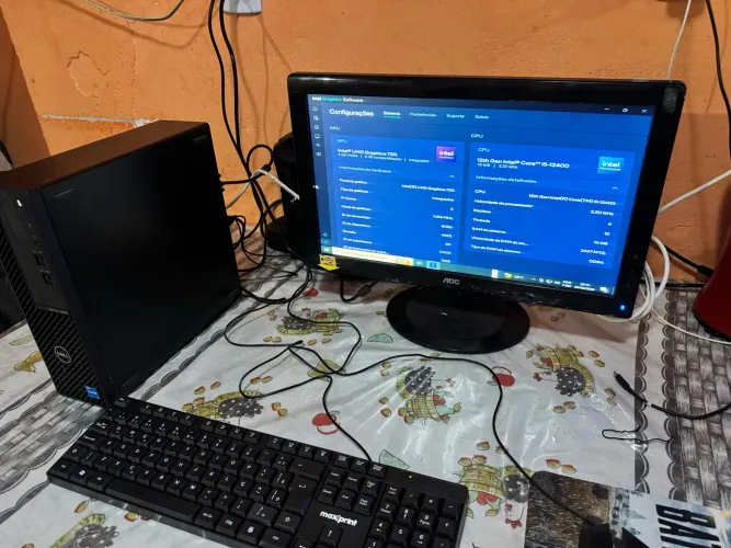 Mini cpu Dell i5 geração 12