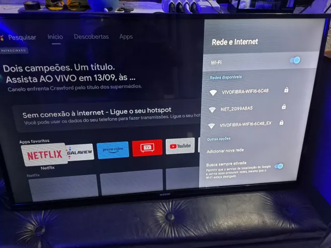 TV 43pol. SEMP SMART ANDROID