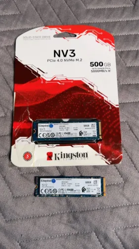 2x SSD Kingston NV3 500GB M.2 NVMe PCIe 4.0 - Total 1TB