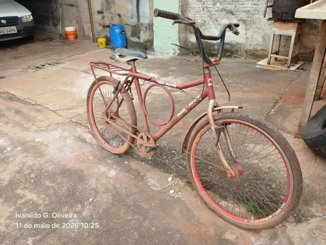 Bicicleta barra circular