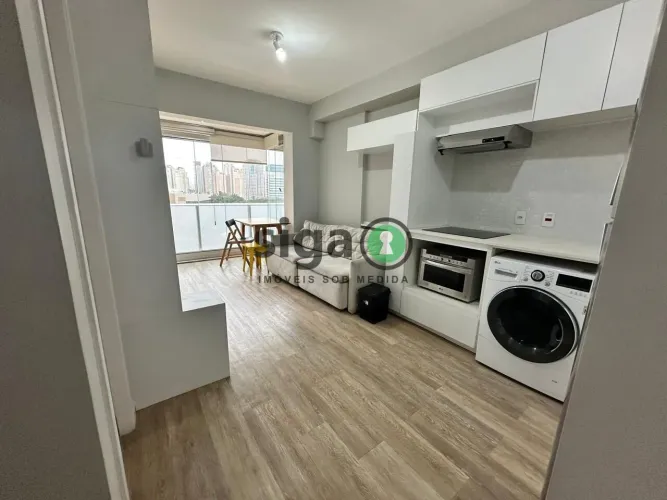 ADD Nova Berrini mobiliado 1 dorm excelente localização