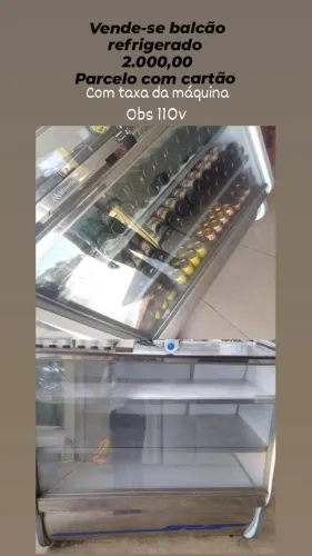 Balcão refrigerado