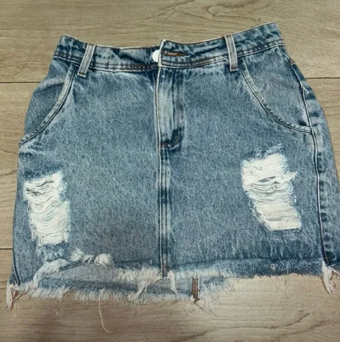 Saia jeans