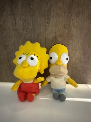 Lisa e Homer Simpsons 