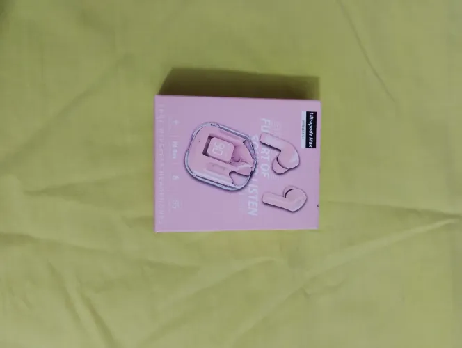 Fone De Ouvido Sem Fio Ultrapods Max Bluetooth 5.3 Rosa - Novo