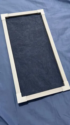 Tela de proteção para aquário 