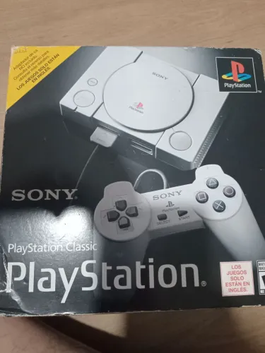Playstation classic mini sony + brinde lotado de jogos
