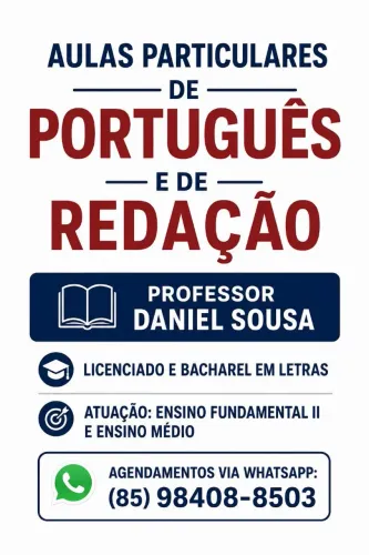Professor particular de Português e de Redação