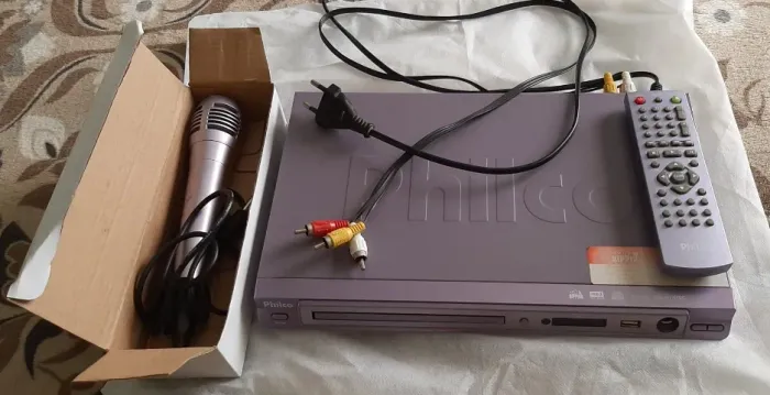 DVD Player - Philco Lilás