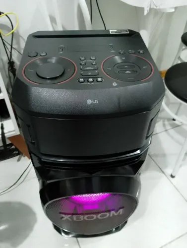 Torre de som 1000Wats- Caixa de som LG XBOOM. SOM LIMPO, NÍTIDO E GRAVE.