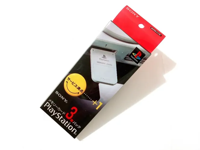 Memory Card Playstation 1 original na caixa
