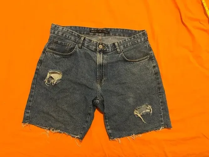 bermuda jeans bluesteel slim 44