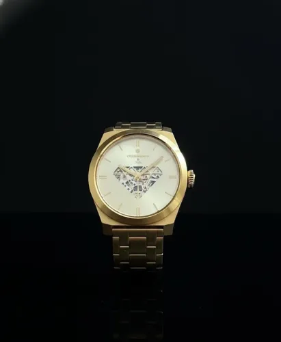 Relógio Chilli Beans Royal Edition dourado